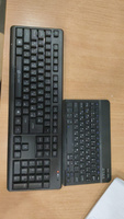 bluetooth беспроводная мини Клавиатура с русскими буквами / набор для компьютера, планшета ,телефона ,ноутбука,андроид / шумоизоляция для клавиатуры #28, Алла М.