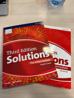 Solutions pre intermediate third Edition ПОЛНЫЙ КОМПЛЕКТ: Student's Book + Workbook + Диск | Фэлла Тим, Хадсон Джейн #3, Елена Ш.