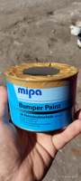 Краска структурная Mipa Bumper Paint (0,5л) черная. #2, Игорь