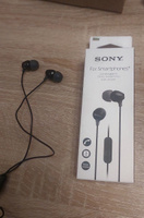 Наушники Sony MDR-EX15AP, 3.5 мм, вкладыши, черный #2, Виктория В.