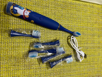 Электрическая зубная щетка детская Biksi на аккумуляторе, синий #4, Анастасия Ф.