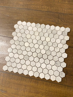 Natural Плитка мозаика 29.5 см x 28 см, размер чипа: 25x25 мм #1, Полина
