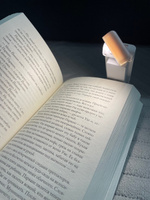 Светильник лампа для чтения светодиодная беспроводной фонарик на прищепке #7, Лиана Д.