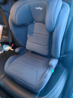 Детское автокресло бустер 2 в 1 Indigo Space isofix растущее, группа 2-3, 15-36 кг, серый #3, Евгений Ю.