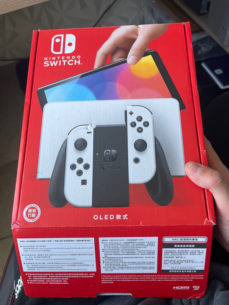 Игровая приставка Nintendo Switch OLED 64 ГБ, глобальная версия ...