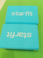 Блоки для йоги STARFIT YB-200 EVA 22,5х8х15 синие пара #1, Елена Б.