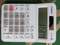 Калькулятор Casio MX-12B-WE-W-EC/Компактный настольный калькулятор с большим 12-разрядным ЖК-дисплеем #8, Ирина С.