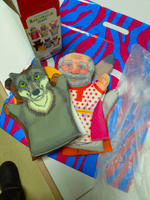 Кукольный домашний театр "Колобок" с куклами-рукавичками бибабо из флиса, сюжетно-ролевой набор из 7 мягких игрушек-перчаток + сценарий в стихах #5, Евгений М.