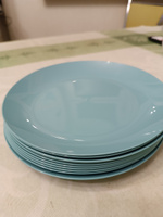 10 шт - 200мм, плоские тарелки многоразовые пластик #7, Ольга К.