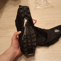 Чехлы на лыжные ботинки BootCover RAY черный, лого белый, черная молния (44-47 размер) #61, Пурзиков Антон Павлович