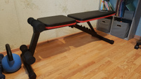 Скамья силовая универсальная UNIX Fit BENCH 110 складная, регулируемая, нагрузка на скамью до 240 кг, 136 x 43 x 35-113 см. UNIXFIT #37, Евгения П.