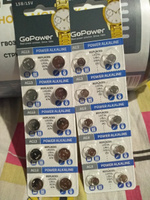 Батарейки GoPower G3/LR736/LR41/392A/192 BL10 Alkaline 1.5V #34, Роман Р.