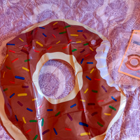 Надувной круг для плавания детский Пончик диаметр 60 см #8, Василий К.