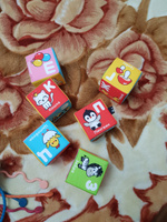 Кубики Мякиши , Азбука в картинках, 1+ мягкие развивающие Кубики для малышей #7, Екатерина Ф.