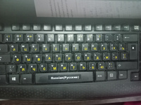 Наклейки для клавиатуры, 13*11 мм, восстановление клавиш, желтые #4, Ольга Г.