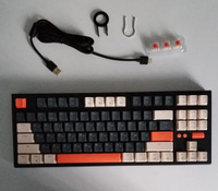 Клавиатура PANTEON T21 PRO RS HS Black-Grey-Ivory (66) (TKL 80%, подсветка LED RGB, Outemu Red, 87 кл, HotSwap, USB/Bluetooth/2,4 Ггц, ПО) #43, Андрей Д.