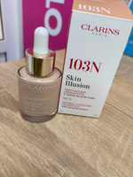 Clarins Skin Illusion Увлажняющий тональный крем с легким покрытием SPF 15, 103 ivory, 30 мл #32, Белла Ш.