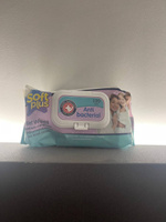 Влажные салфетки антибактериальные 360 шт (120 шт. х 3 упаковки) #65, Алиса К.