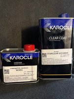 KAROCLE SC9210-1L Специальный лак для покраски пластиковых фар, 1 слойный, +SCH51-0.5л #20, Валентина Ф.