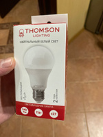Лампочка Thomson TH-B2006, 11 Вт, E27, 4000K, груша, нейтральный белый свет #3, Аслан С.