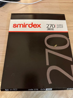 Бумага абразивная Smirdex 270 водостойкая (SIC) Р3000 230mm X 280mm. 5 штук #29, максим м.