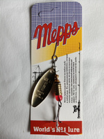 Набор блесен Mepps Aglia Long 1+ вертушек для рыбалки на на окунь, щуку, голавль, судак, берш #5, Николай Л.