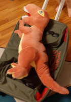 Дракон Тираннозавр Рекс красный 70 см. мягкая игрушка для детей, обнимашка, домашний питомец #56, Дарья Л.