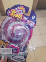 Интерактивный хомячок Хома дома, плюшевый, белый в крапинку, батарейка в комплекте, игрушка для мальчиков и девочек, 1 шт. #33, elena c.
