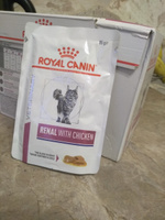 Royal Canin Renal Chicken влажный корм для взрослых кошек, при почечной недостаточности, курица 85г х 12шт #1, Андриевская Жанна Сергеевна