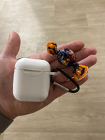 Чехол силиконовый для наушников Apple AirPods 2 , Белый #31, АНАСТАСИЯ Б.