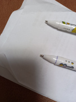 УФ ручка шпион со светом MC-Basir 4 шт, с невидимыми чернилами и ультрафиолетовым фонариком, разноцветный корпус #2, Анна Ш.