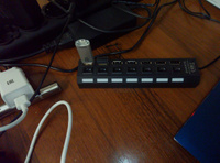 USB Hub, USB разветвитель на 7 портов для периферийных устройств , USB концентратор #9, Никита Ф.