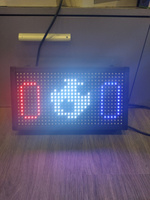 Бегущая строка 35Х19см полноцветная (Р10 RGB SMD) Светодиодный led экран - информационное табло #6, Маргарита М.