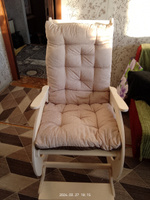Матрас для кресла-качалки Матрас-подушка на стул, кресло-качалку, садовую мебель, 55х120 см #3, Любовь Г.