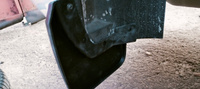 Комплект брызговиков передних и задних увеличенных для Лада Веста /резиновые брызговики #108, Евгений Х.