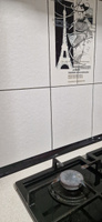 Плинтус для столешницы на кухню IDEAL 25х25х1200 мм - 2шт, Черный Глянцевый + Набор комплектующих #54, Оксана Г.