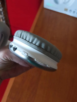 WALFORT Наушники беспроводные с микрофоном, 3.5 мм, USB Type-C, серый #28, Катя Б.