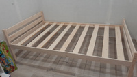 Односпальная кровать, деревянная, 120х200 см #32, Пауль Ольга