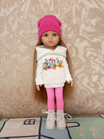 Одежда/аксессуары для кукол Паола Рейна (Paola Reina) 32-34 см, Худи + легинсы + шапочка + кеды. #7, Кристина Е.