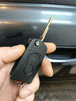 Корпус выкидного ключа зажигания автомобиля с 2 кнопками для Санг Енг / Ssang Yong #6, Александр П.