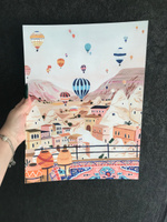 Постер для интерьера "Cappadocia Turkey / Каппадокия Турция", 30х40 см #45, Людмила Р.