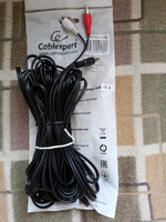 Cablexpert Аудиокабель 3.5 мм/RCA, 15 м, черный #75, Александр М.