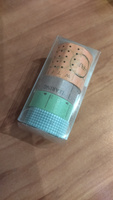 Цветная клейкая лента для скрапбукинга, скотч бумажный декоративный washi tape 4 ленты в наборе #14, Сандра И.