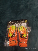 Вратарские перчатки футбольные Jenkins серия Basic, размер 8 #138, Виктория Ж.