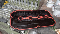 Прокладка клапанной крышки для а/м KIA, Hyundai, силикон #7, Сергей П.