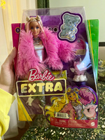 Barbie Кукла Extra N3 в розовой шубе GRN28-JA11 G1-19A #13, Зашмарина Евгения Николаевна