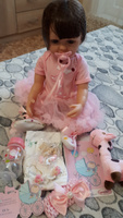 Кукла для девочки Reborn QA BABY "Саманта" детская игрушка с аксессуарами и одеждой, большая, реалистичная, коллекционная #78, Наталья Г.