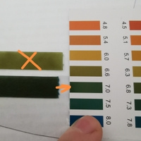 Индикаторная лакмусовая бумага pH 4,5-8, шаг 0.2-0,3; 80 тесто #3, Ёж