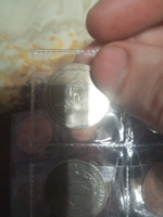 Альбом / кляссер для коллекционирования монет для 240 монет, 125х185 мм, Пвх, коричневый, Staff #4, Семен Л.