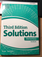 Solutions. Elementary. (Полный комплект) Student's Book+Workbook и онлайн код #4, Кира О.